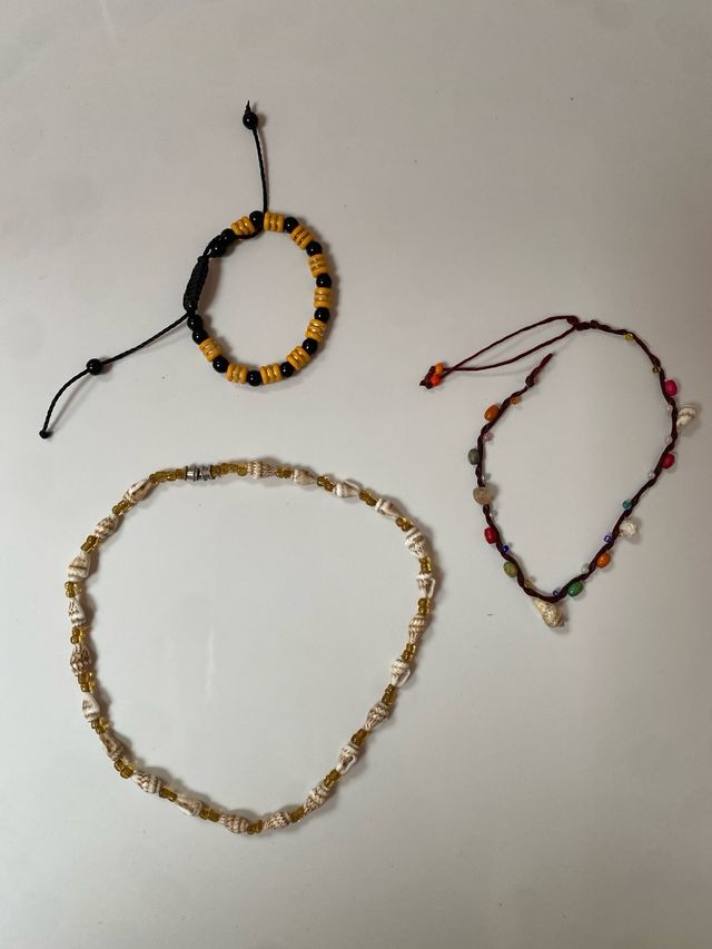 Lote de 5 Collares y Pulsera