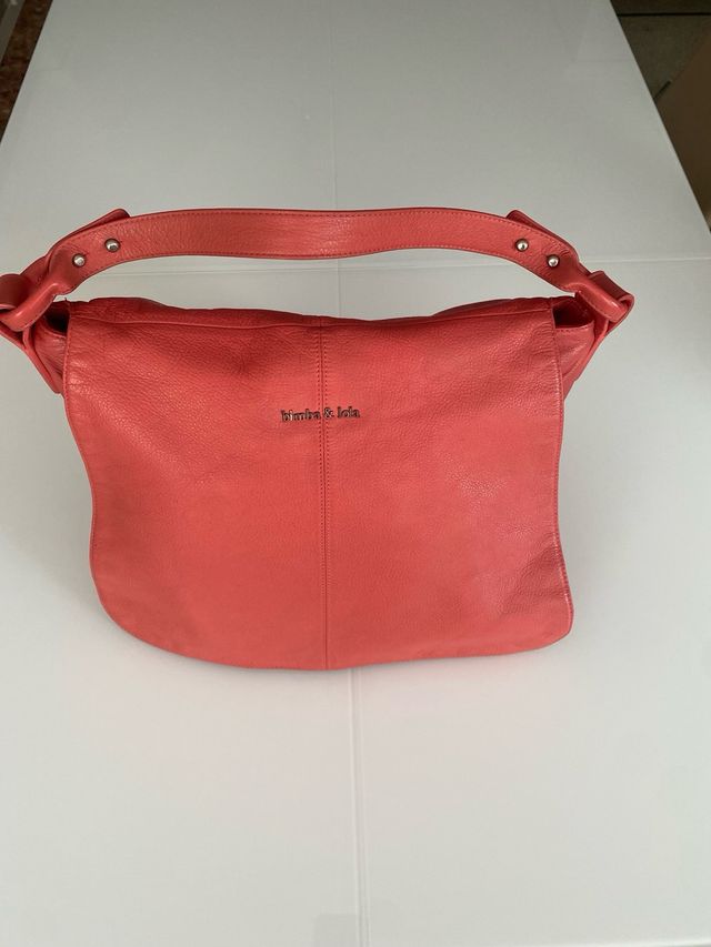 Bolso Piel Bimba y Lola Coral
