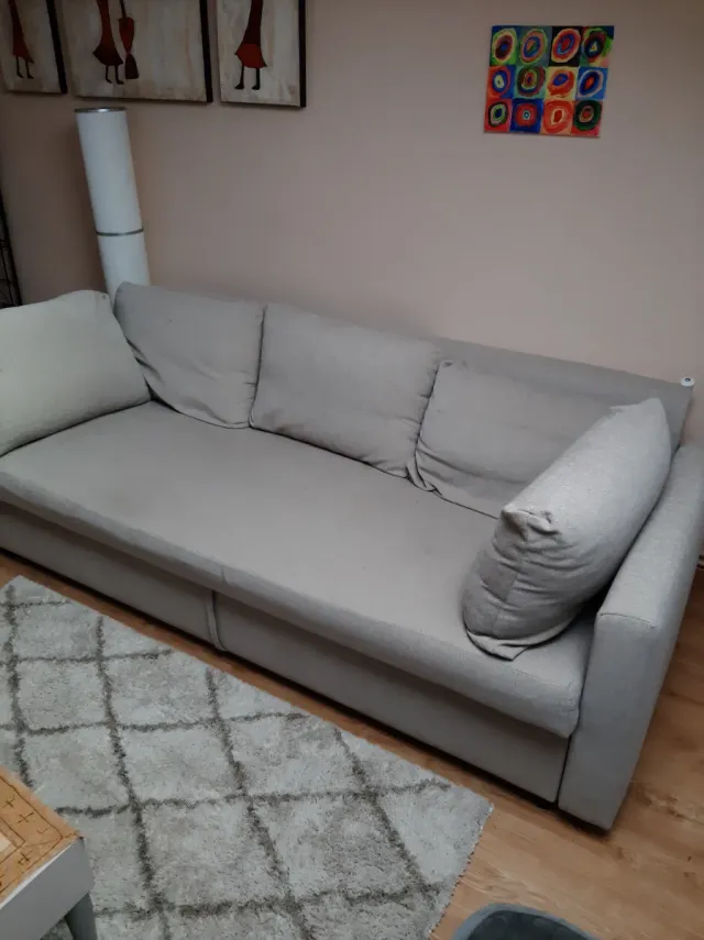Sofá Cama Ikea Friheten Beige