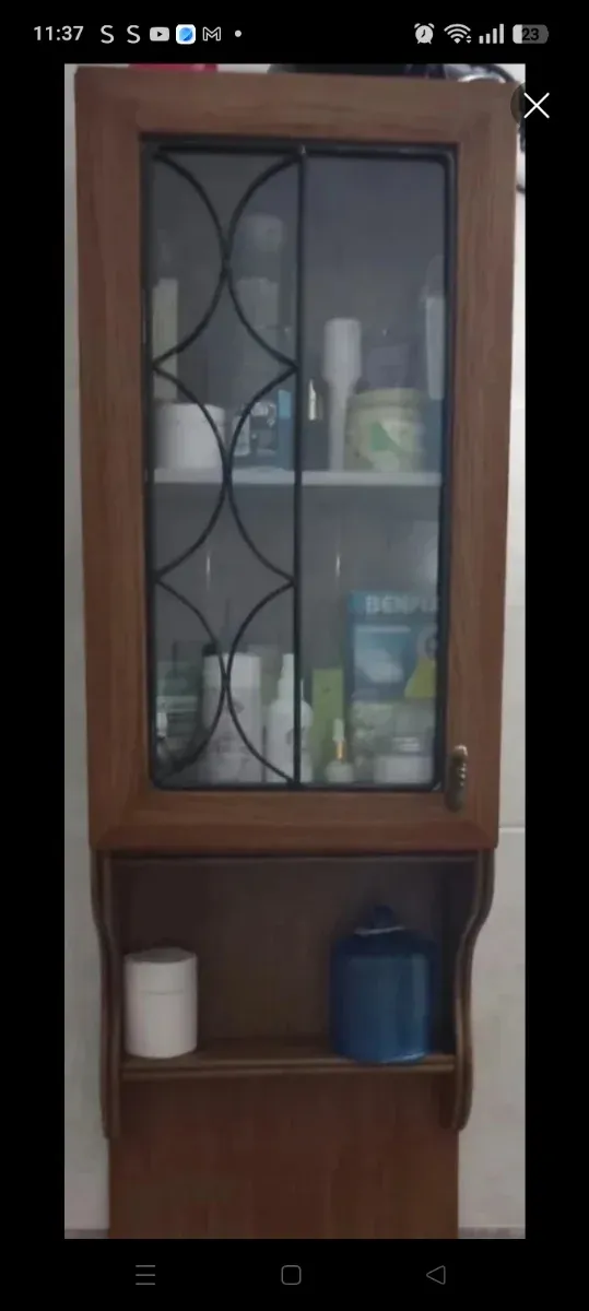 Mueble de baño madera