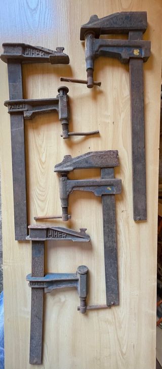 Sargentos de hierro Vintege Piher