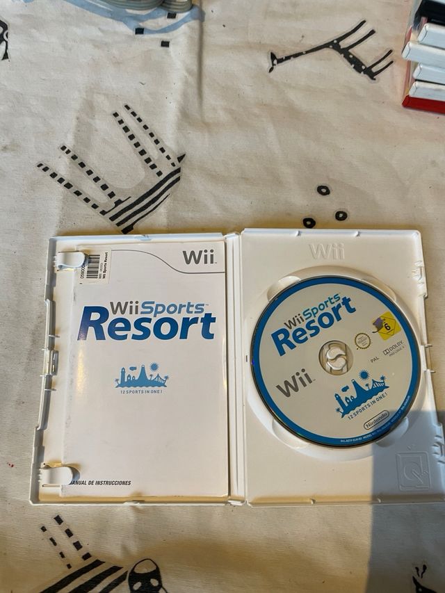 Wii Sports Resort Completo Caja Manuales