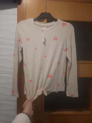 Jersey niña GAP punto beige talla 12. Con etiqueta