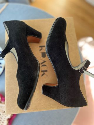 Zapatos Flamenco Negros Talla 40 1/5
