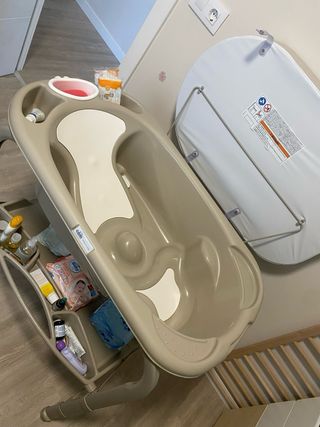 Bañera cambiador bebé