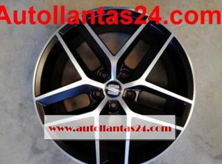 Juego 4 llantas seat leon fr cupra black 1