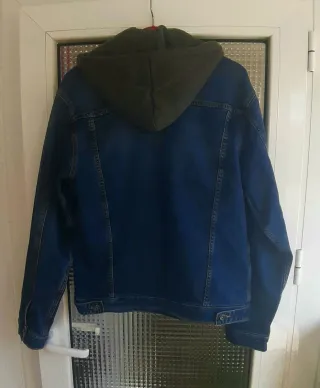 Cazadora tejana con capucha Leox Talla L