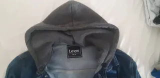 Cazadora tejana con capucha Leox Talla L