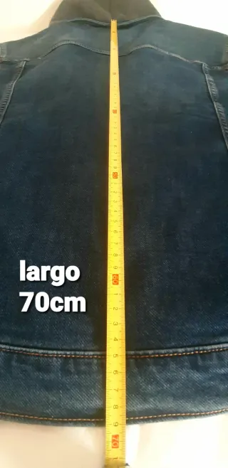 Cazadora tejana con capucha Leox Talla L