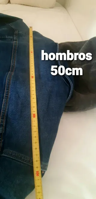 Cazadora tejana con capucha Leox Talla L