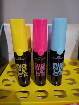 3 Mascara Crazy Girl Big Black