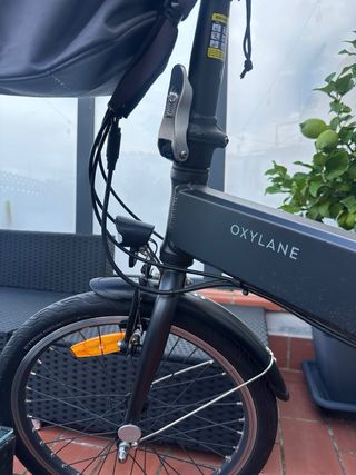 Bicicleta Oxylane 500 plegable