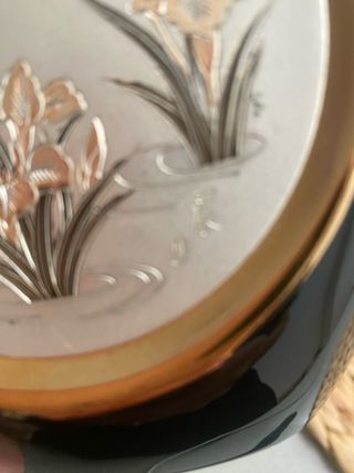 Jarrón Art Chokin 24K Gold Trim