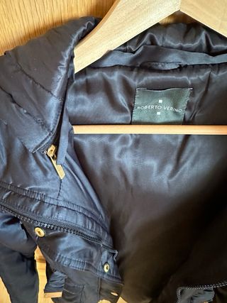 Anorak Roberto Verino Negro Mujer