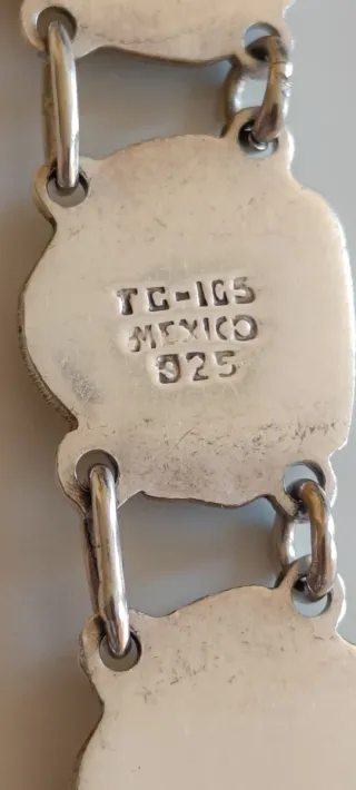 Pulsera de plata . Perfecto estado.