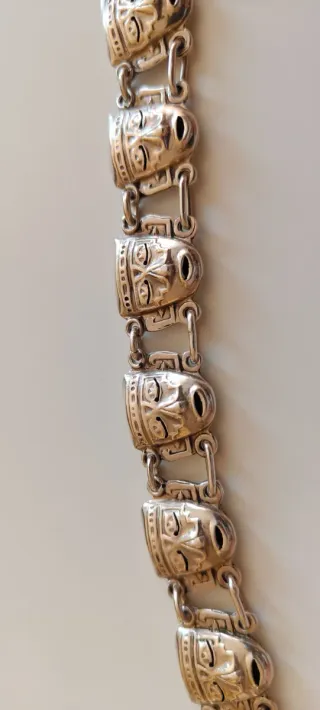 Pulsera de plata . Perfecto estado.