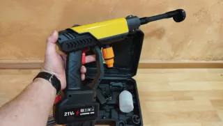 NUEVA!Hidrolimpiadora Portátil 2 Batería litio 21V