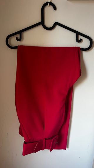 Pantalón Zara fucsia 