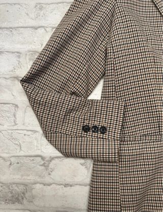 Blazer Cuadros Mango 