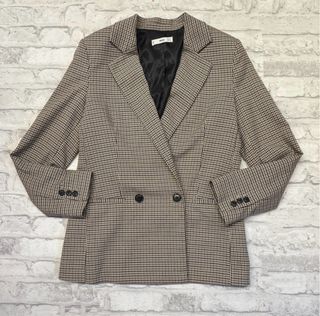 Blazer Cuadros Mango 