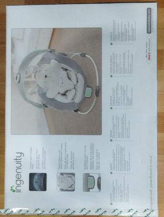 Hamaca bebé Ingenuity con luces y sonidos