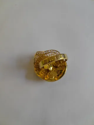 Anillo Raika Oro 18k Italiano Como Nuevo