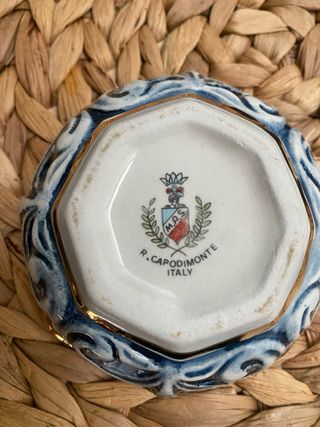 Cajita de porcelana Capodimonte