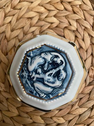 Cajita de porcelana Capodimonte