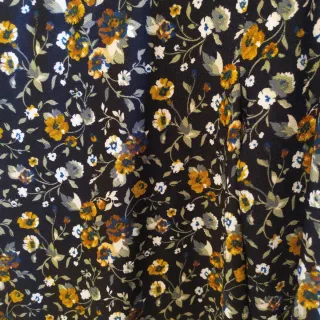 Vestito Mango floreale nero e multicolore