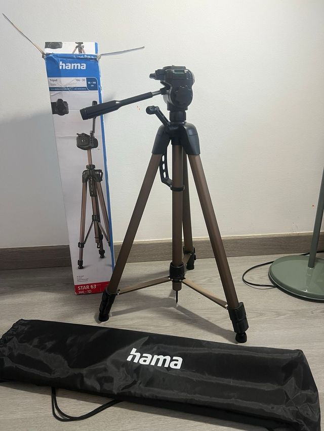 Trípode Hama Star 63 para cámaras de fotos o video