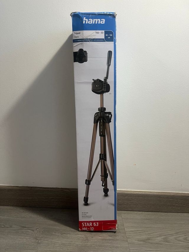 Trípode Hama Star 63 para cámaras de fotos o video