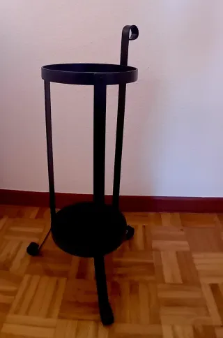 Paragüero Ikea Negro Metal