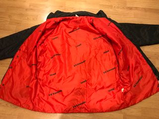 Cazadora Vintage Derbi Kawasaki Negra y Roja