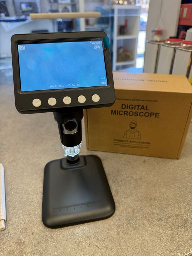 Microscopio Digitale LED Ricaricabile