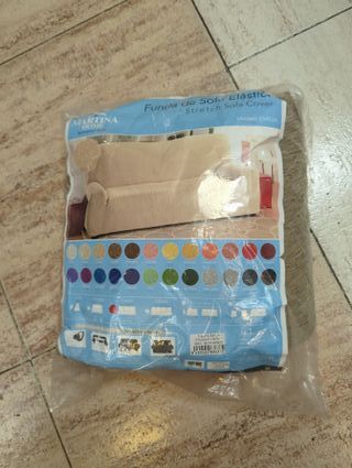 Funda Sofá 3 Plazas Beige Emilia