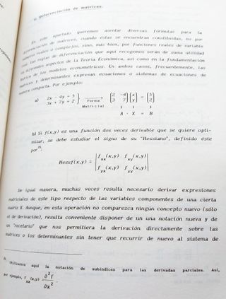 ÁLGEBRA MATRICIAL PARA ECONOMISTAS.