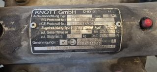 Remolque portacoches doble eje 2700 kg – Impecable