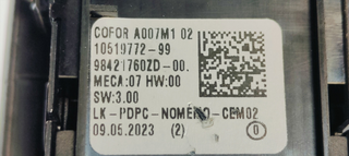 MANDO ELEVALUNAS DELANTERO IZQUIERDO PEUGEOT 208