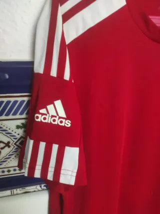 Camiseta Adidas Roja Talla M