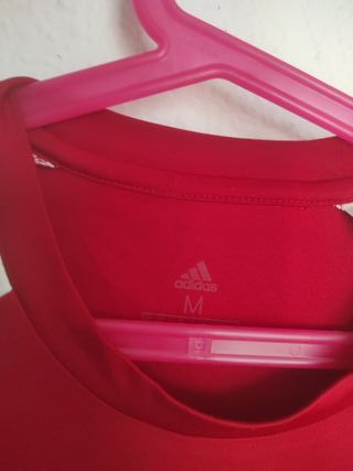 Camiseta Adidas Roja Talla M