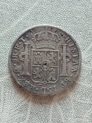 8 Reales Carlos IV México 1803 FT
