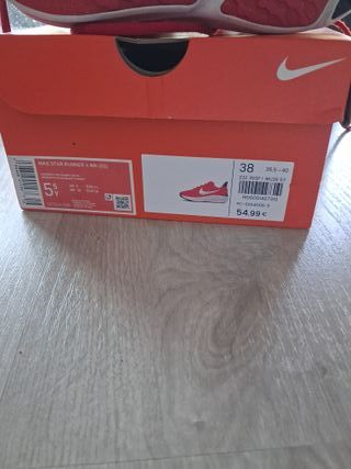Zapatillas Nike Star Runner 38 Rojas