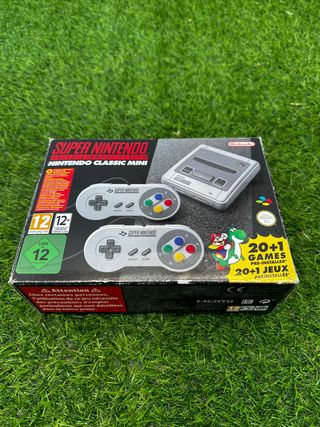 Super Nintendo Snes Classic Mini-(PERFECTA)
