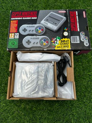 Super Nintendo Snes Classic Mini-(PERFECTA)