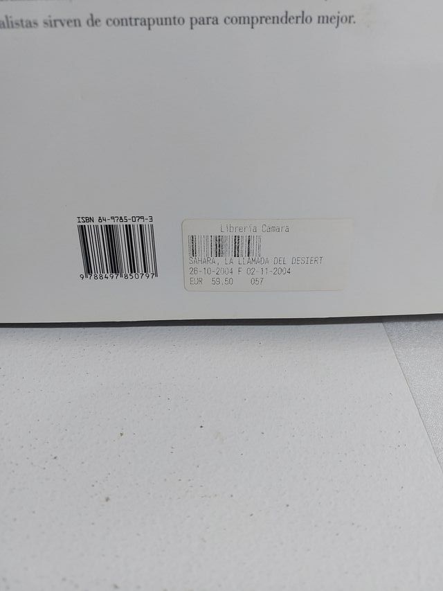 Libro Sahara. La llamada del desierto