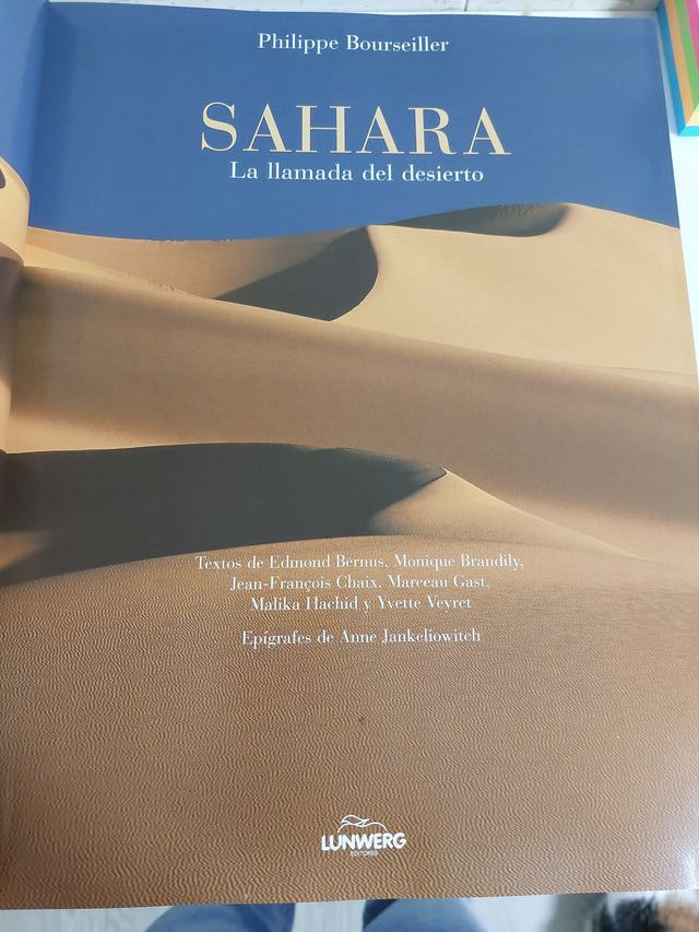 Libro Sahara. La llamada del desierto
