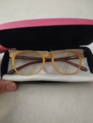 Montura Gafas Graduadas Ernest Marrón y Amarillo