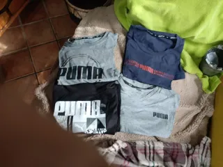 Lote 4 Camisetas Puma Hombre