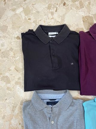 Lote 4 Polos de Marca | Talla M Hombre