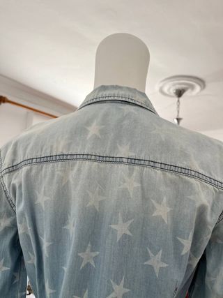 Camisa vaquera estrellas Talla S/M